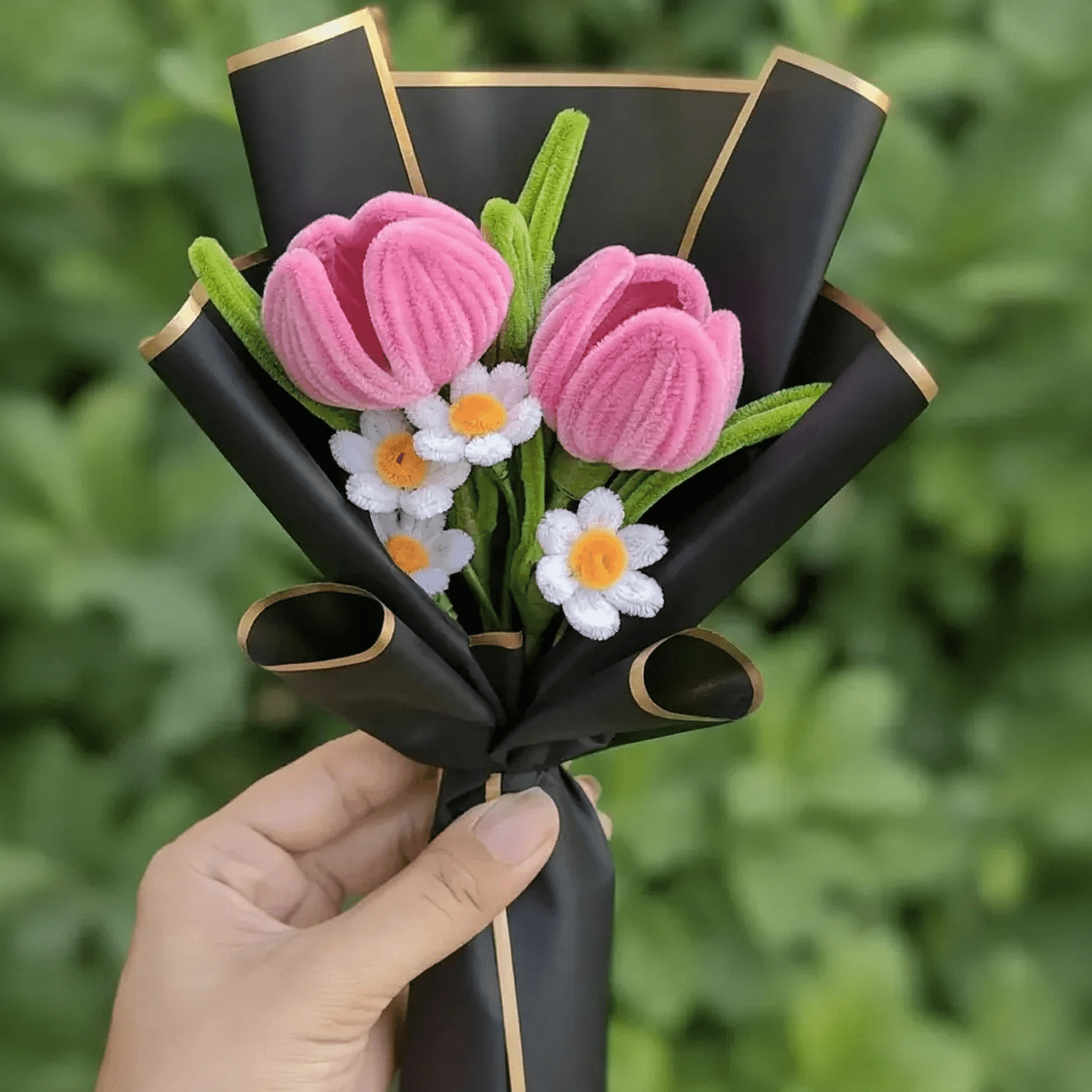 Mini Handmade Flower Bouquet - Bloom Forever Studio