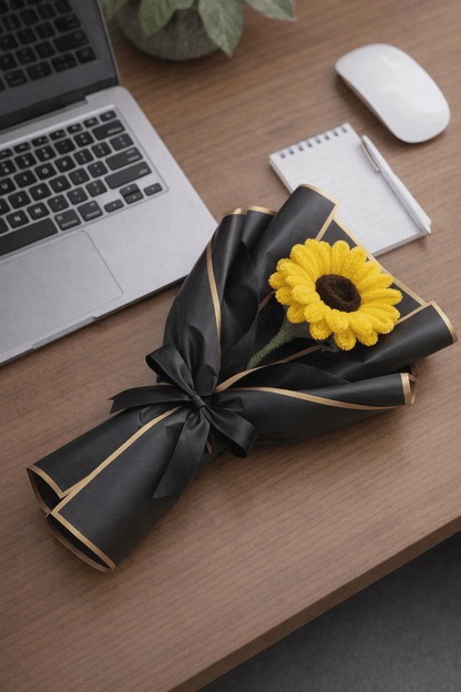 Chhoti Suraj Midnight Sunshine Bouquet - Bloom Forever Studio