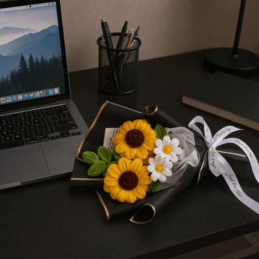 Dhoop aur Chaandni Bouquet - Bloom Forever Studio