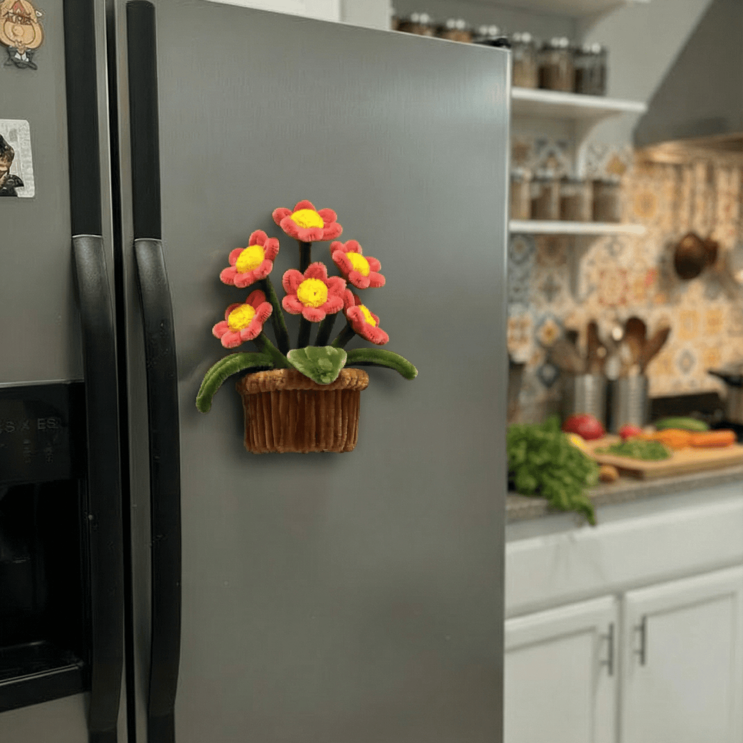 Gulabi Bloom Fridge Magnet - Bloom Forever Studio