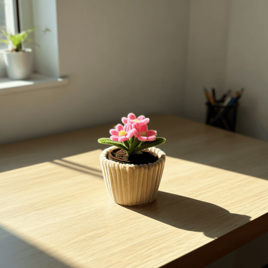 Gulabi Puff Pot - Bloom Forever Studio