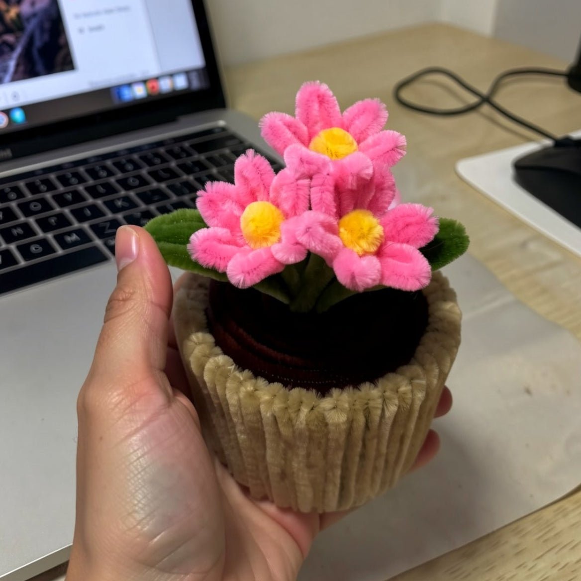 Gulabi Puff Pot - Bloom Forever Studio
