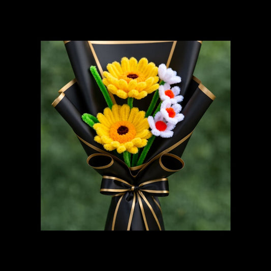Mini Handmade Flower Bouquet - Bloom Forever Studio