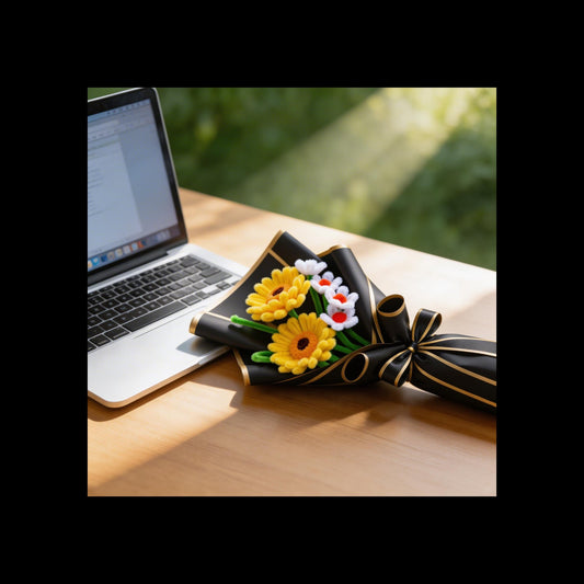 Mini Handmade Flower Bouquet - Bloom Forever Studio