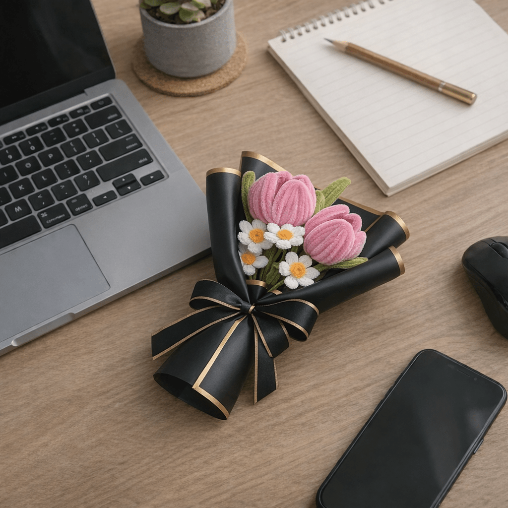 Mini Handmade Flower Bouquet - Bloom Forever Studio