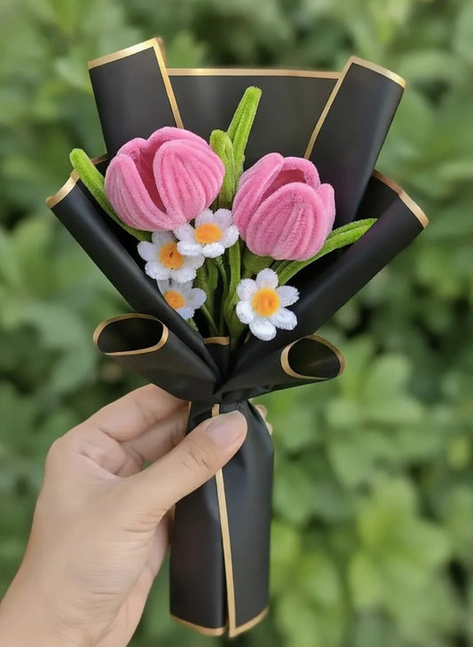 Mini Handmade Flower Bouquet - Bloom Forever Studio