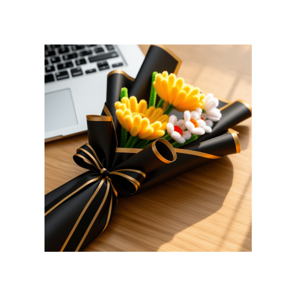Mini Handmade Flower Bouquet - Bloom Forever Studio