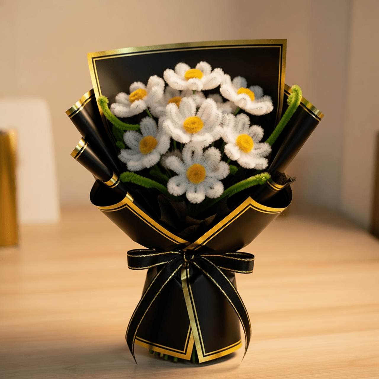 Mini White Lily Bouquet - Bloom Forever Studio