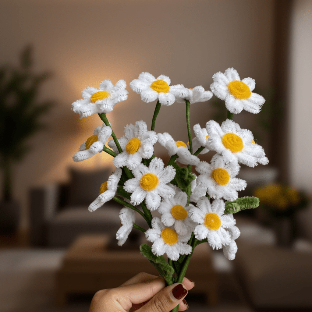 Mini White Lily Bouquet - Bloom Forever Studio