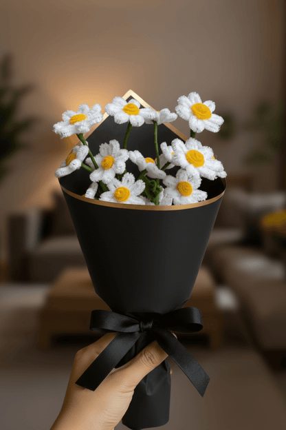 Mini White Lily Bouquet - Bloom Forever Studio