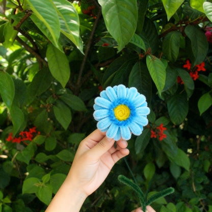 Neeli Ruh Blue Soul Daisy - Bloom Forever Studio