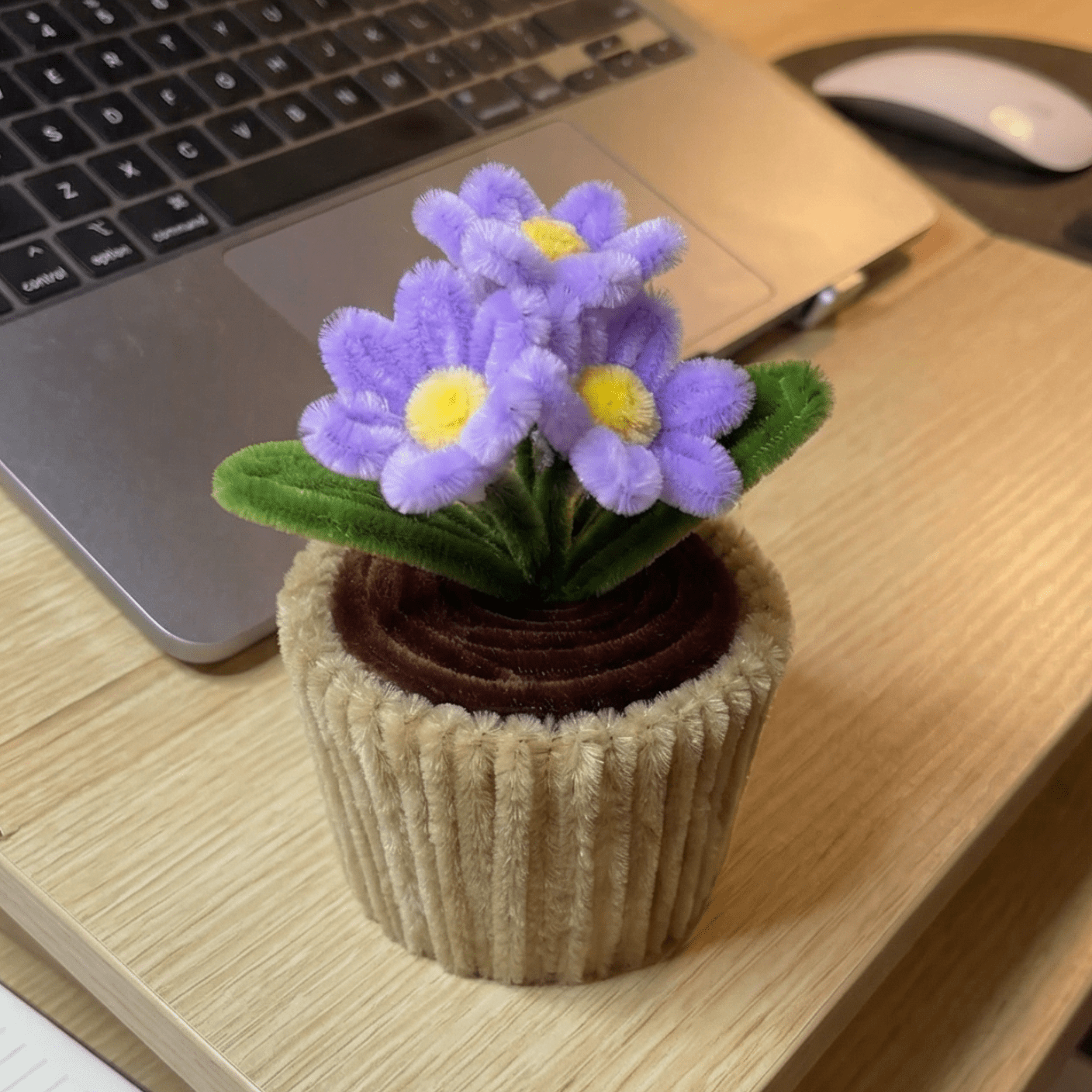 Pyari Violet Bloom Pot - Bloom Forever Studio