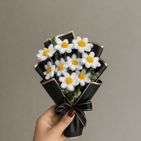 Safed Sitaare Chaandni Guldasta - Bloom Forever Studio